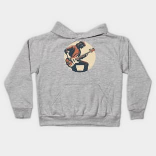 Retro Bassman Kids Hoodie